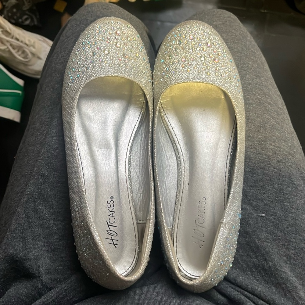 grey flats